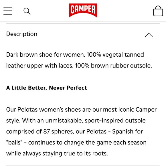 Camper Pelotas Size 10 - Picture 11 of 16